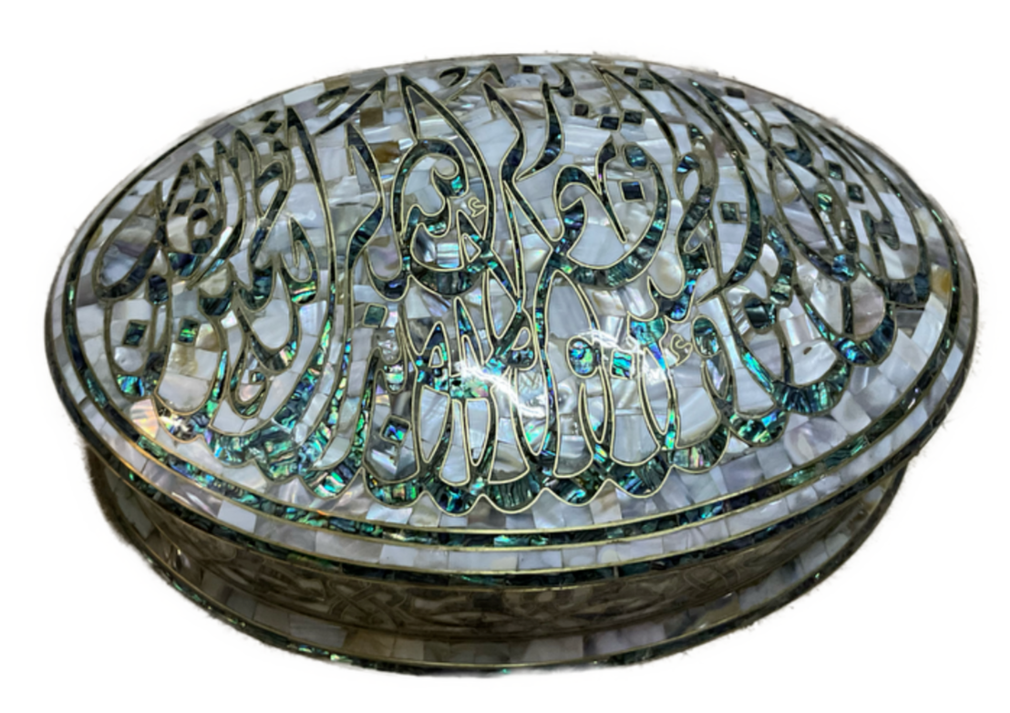 Handmade Wooden Jewelry Box Wood Trinket Storage Wood Box Mother of Pearl Inlay