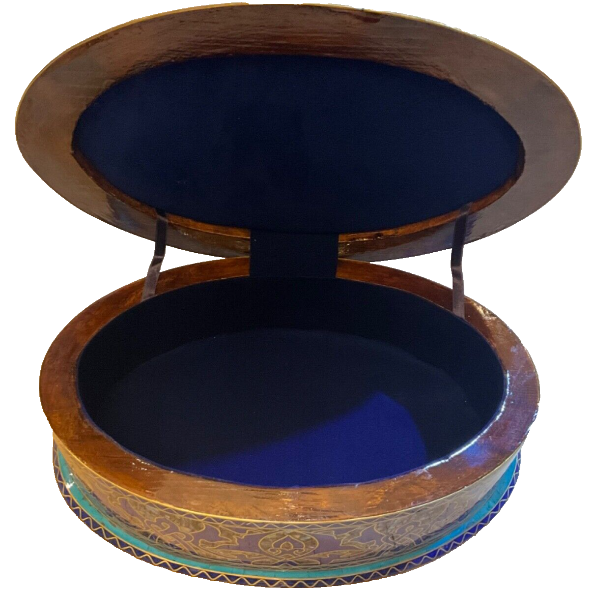 Handmade Wooden Jewelry Box Wood Trinket Storage Wood Box Mother of Pearl Inlay