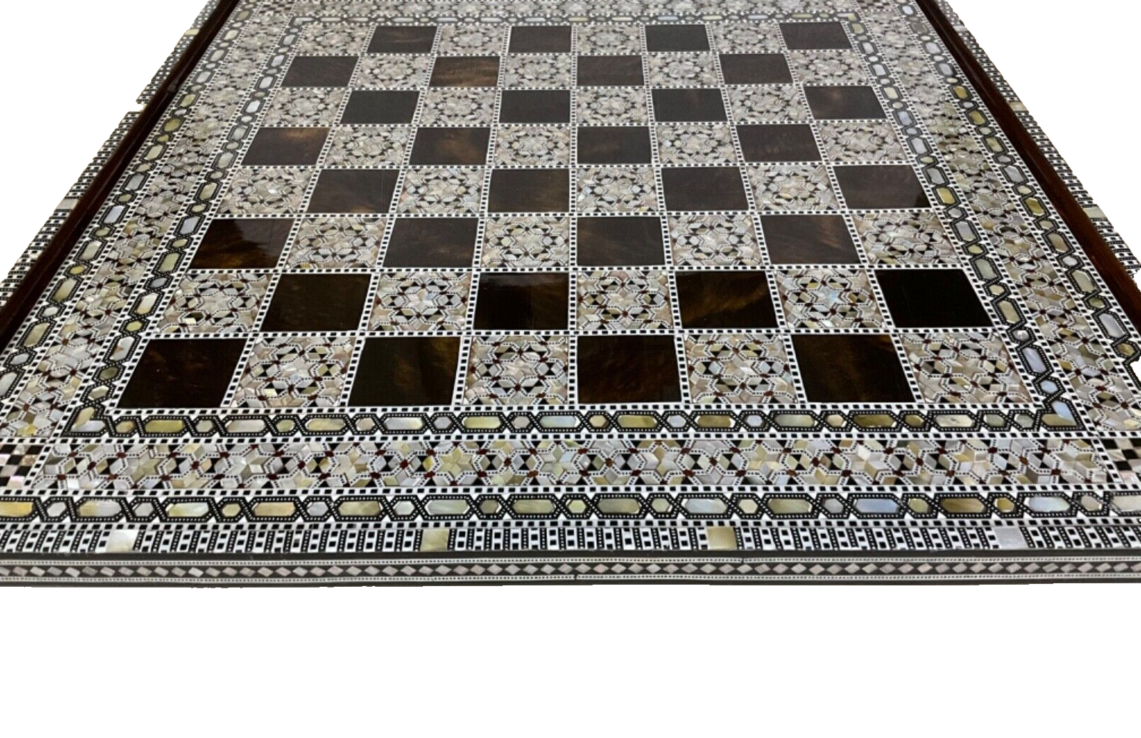 Handmade, Luxury, Wooden Chess Board, Wood Chess Board, Game Board, Inlaid Shell