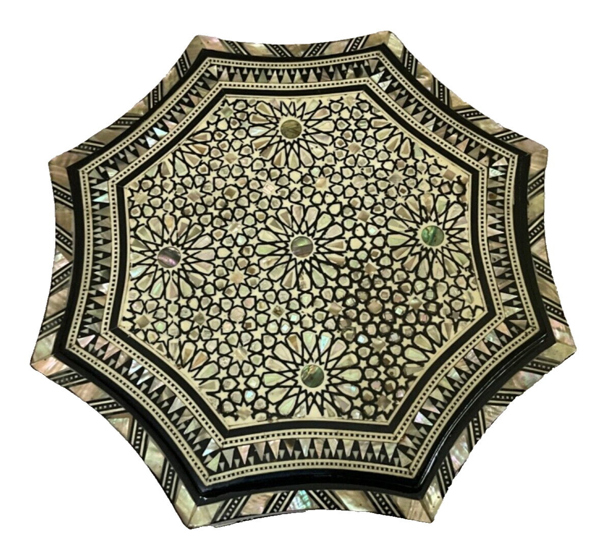 Handmade Wooden Jewelry Box Wood Trinket Storage Wood Box Mother of Pearl Inlay