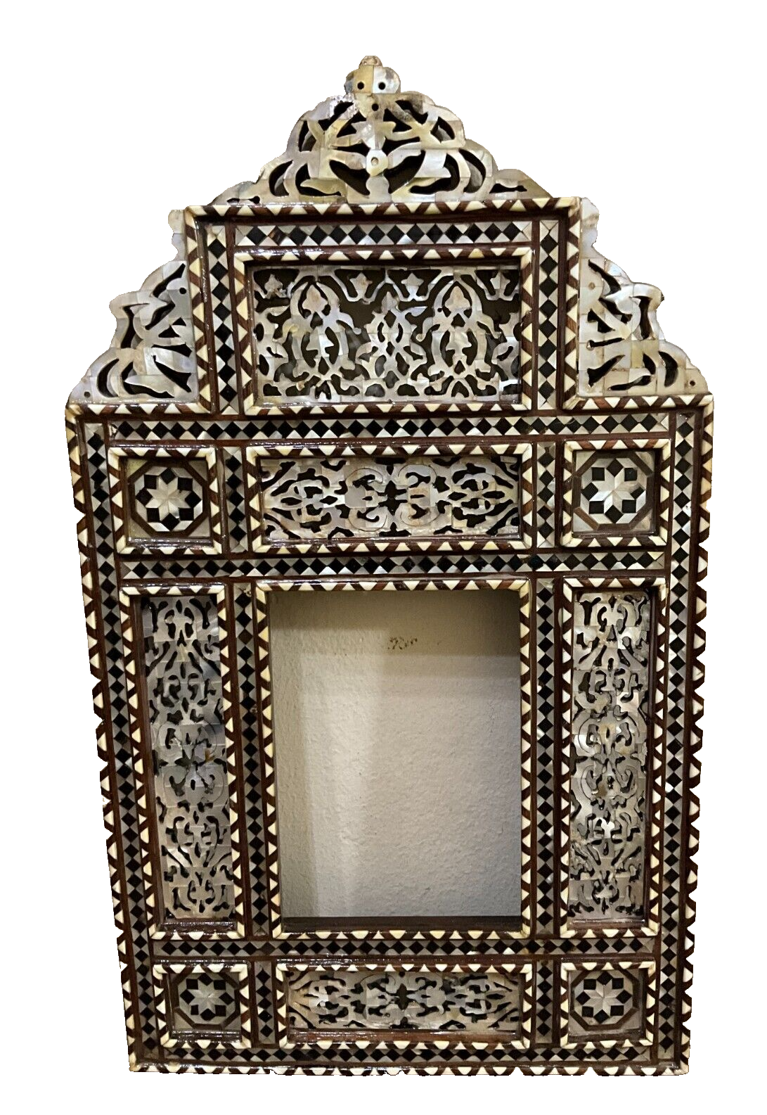Handmade Mirror Wall Frames Decor, Art Decor Furniture, Wood Mirror Frame Inlaid