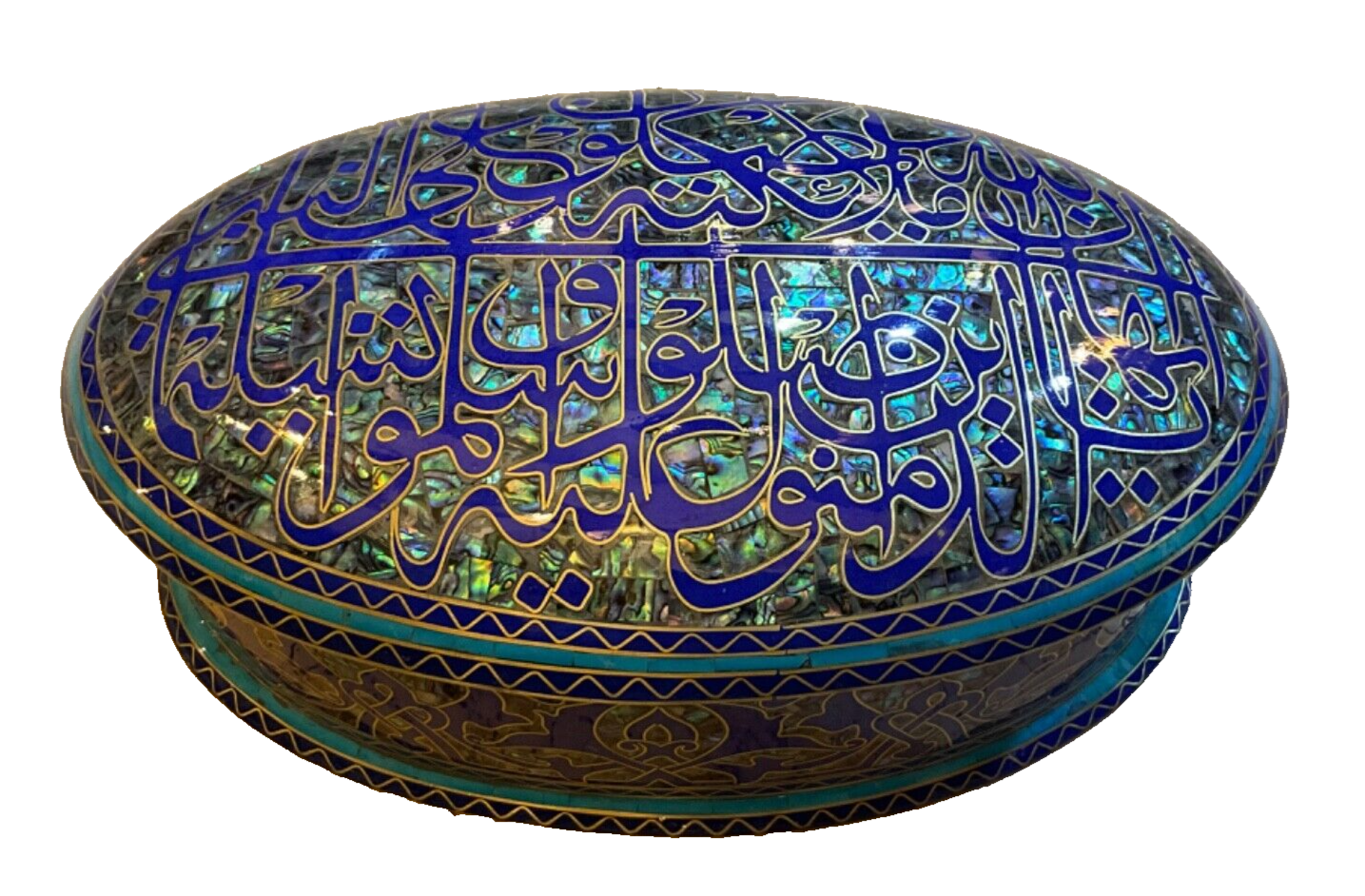 Handmade Wooden Jewelry Box Wood Trinket Storage Wood Box Mother of Pearl Inlay - Laila Hand Made Gifts