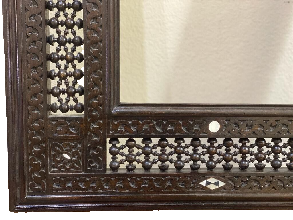 Handmade Mirror Wall Frames Decor, Art Decor Furniture, Wood Mirror Frame Inlaid