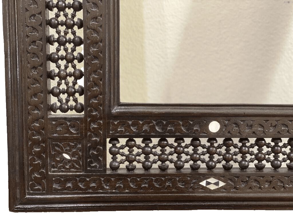 Handmade Mirror Wall Frames Decor, Art Decor Furniture, Wood Mirror Frame Inlaid - Laila Hand Made Gifts