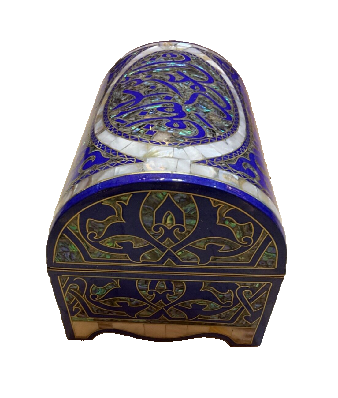 Handmade Wooden Jewelry Box Wood Trinket Storage Wood Box Mother of Pearl Inlay