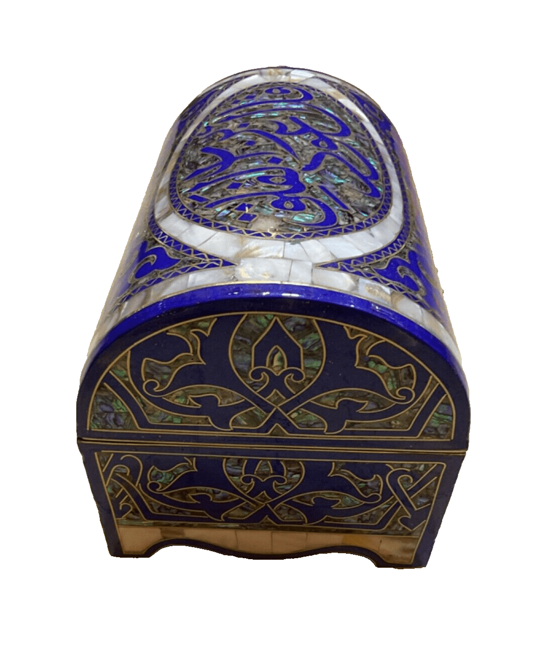 Handmade Wooden Jewelry Box Wood Trinket Storage Wood Box Mother of Pearl Inlay - Laila Hand Made Gifts