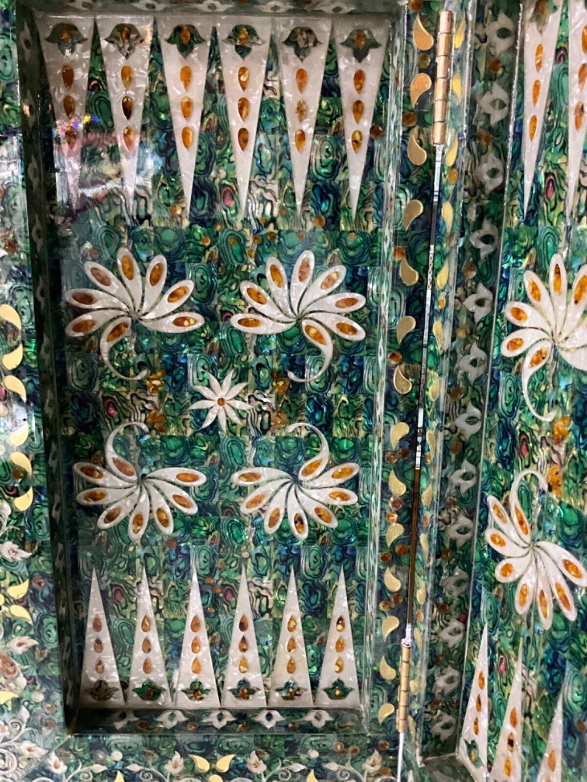 Handmade, Wooden Backgammon Board, Wood Chess Board, Game Board, Mother of Pearl