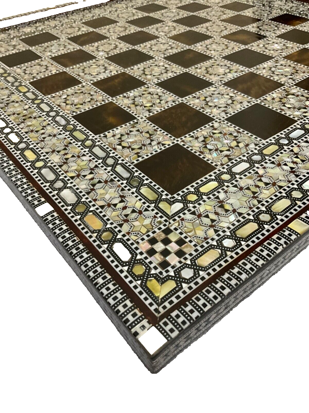 Handmade, Luxury, Wooden Chess Board, Wood Chess Board, Game Board, Inlaid Shell
