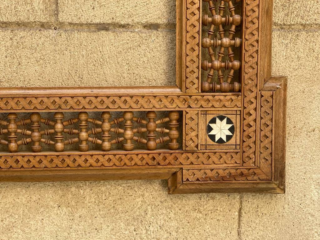 Handmade Mirror Wall Frames Decor, Art Decor Furniture, Wood Mirror Frame Inlaid