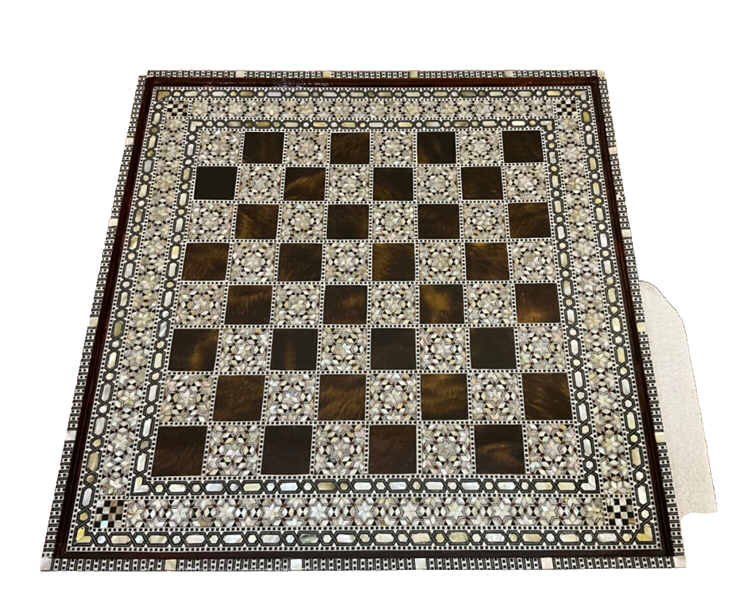 Handmade, Luxury, Wooden Chess Board, Wood Chess Board, Game Board, Inlaid Shell