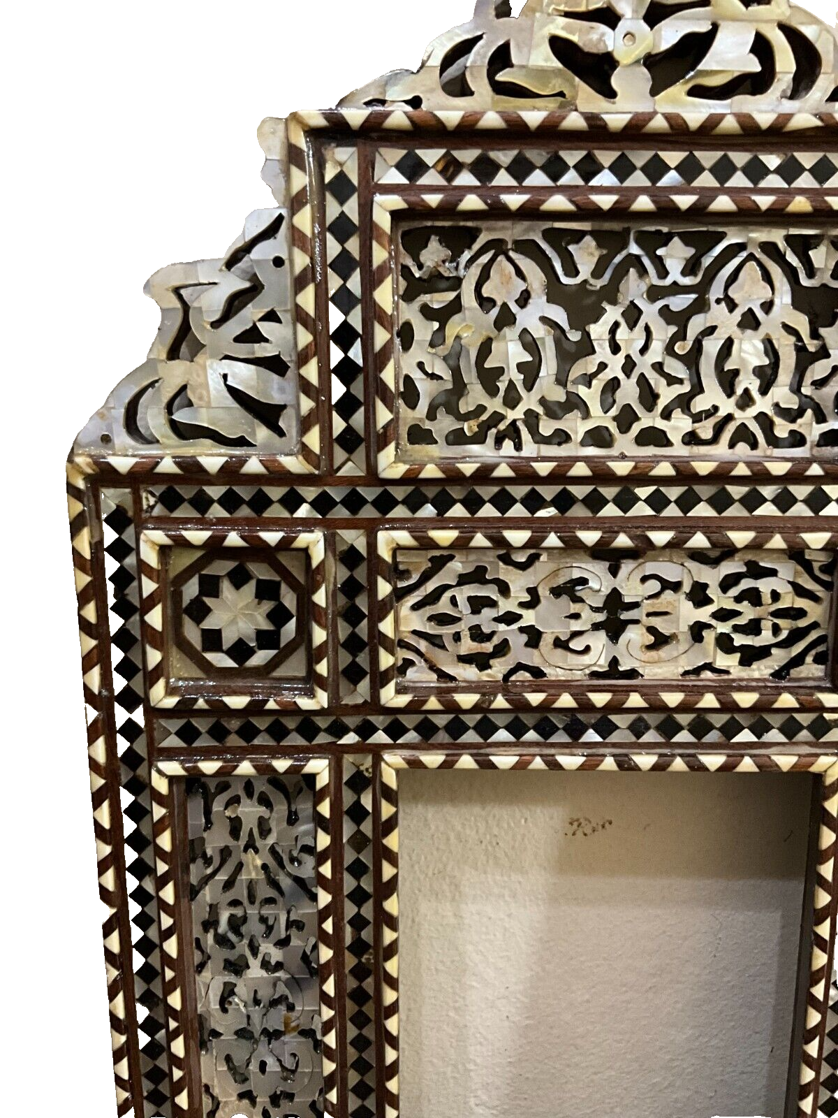 Handmade Mirror Wall Frames Decor, Art Decor Furniture, Wood Mirror Frame Inlaid