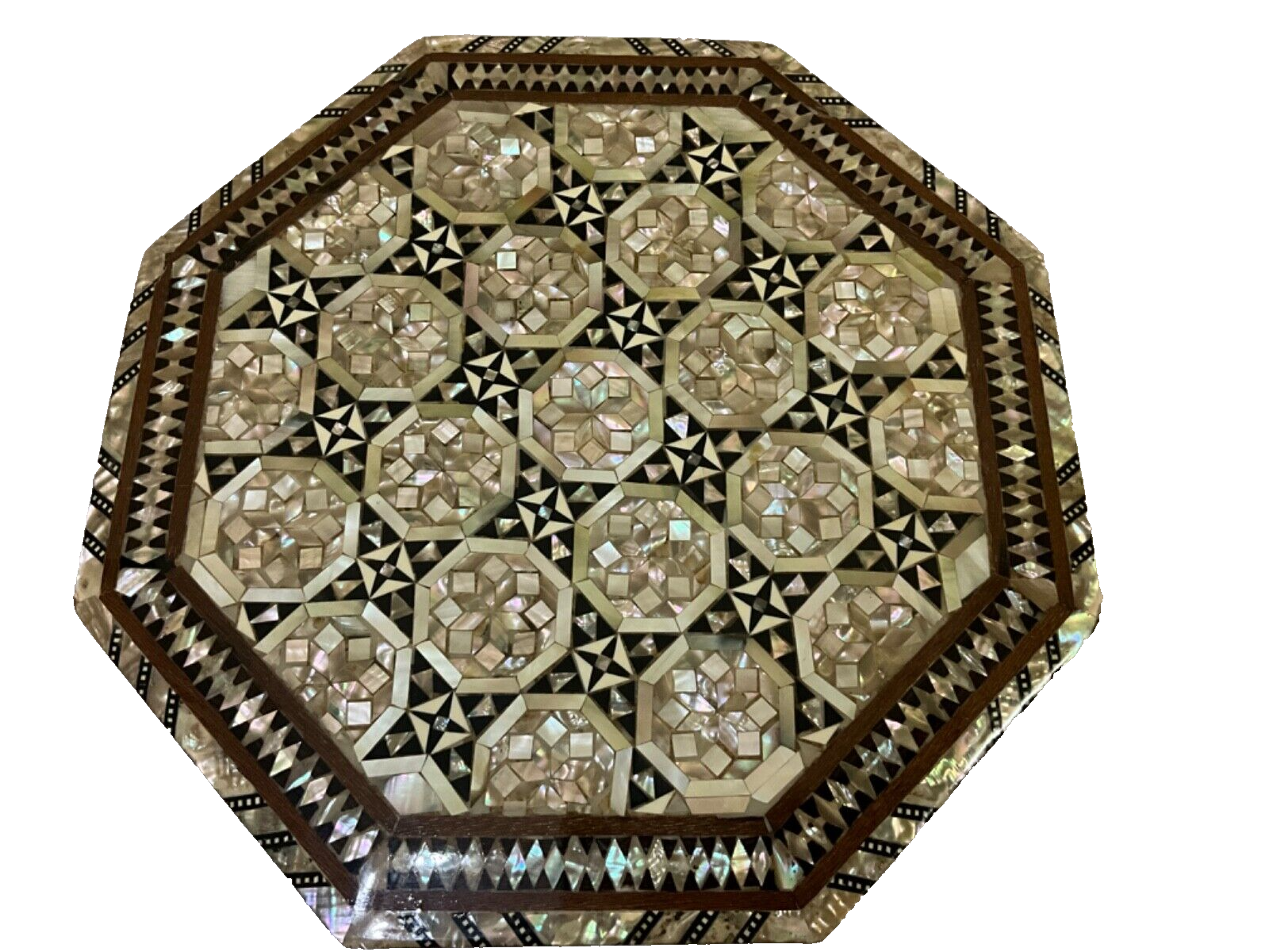 Handmade Wooden Jewelry Box Wood Trinket Storage Wood Box Mother of Pearl Inlay