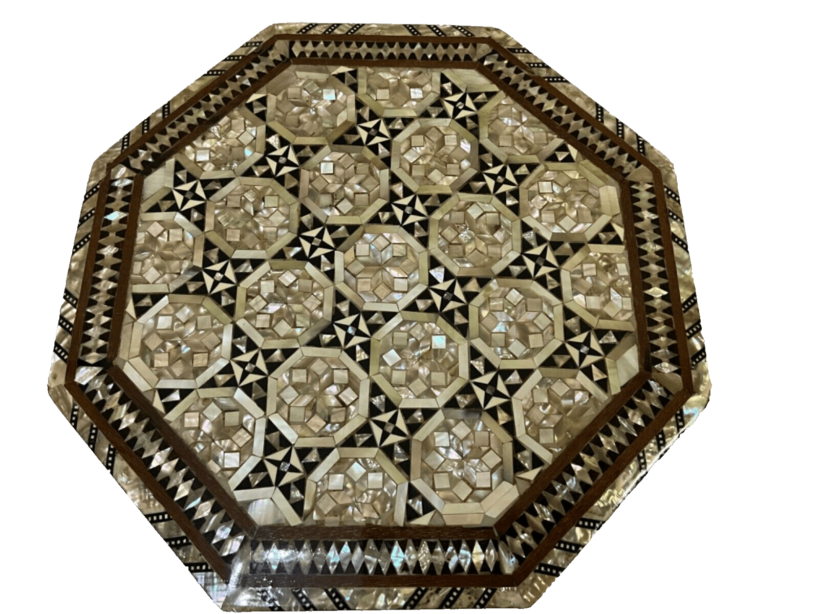 Handmade Wooden Jewelry Box Wood Trinket Storage Wood Box Mother of Pearl Inlay - Laila Hand Made Gifts