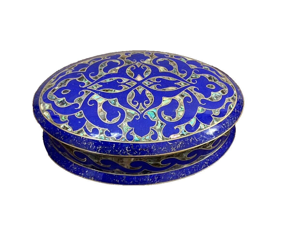 Handmade Wooden Jewelry Box Wood Trinket Storage Wood Box Mother of Pearl Inlay