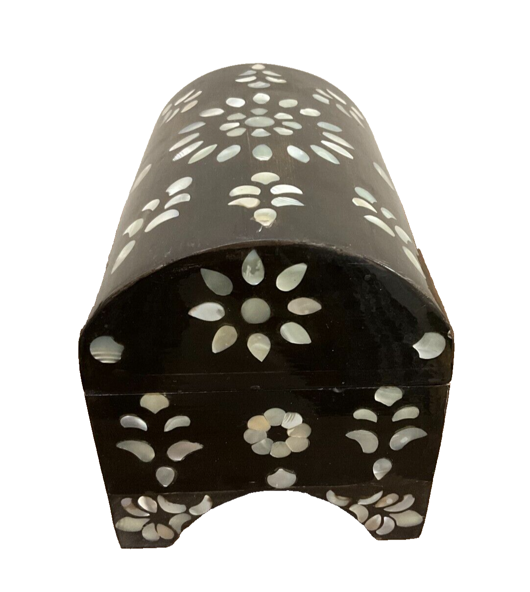 Handmade Wooden Jewelry Box Wood Trinket Storage Wood Box Mother of Pearl Inlay