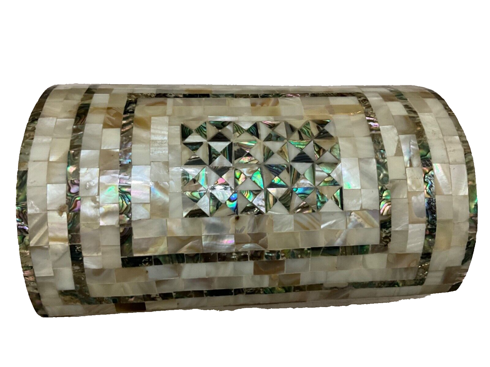 Handmade Wooden Jewelry Box Wood Trinket Storage Wood Box Mother of Pearl Inlay