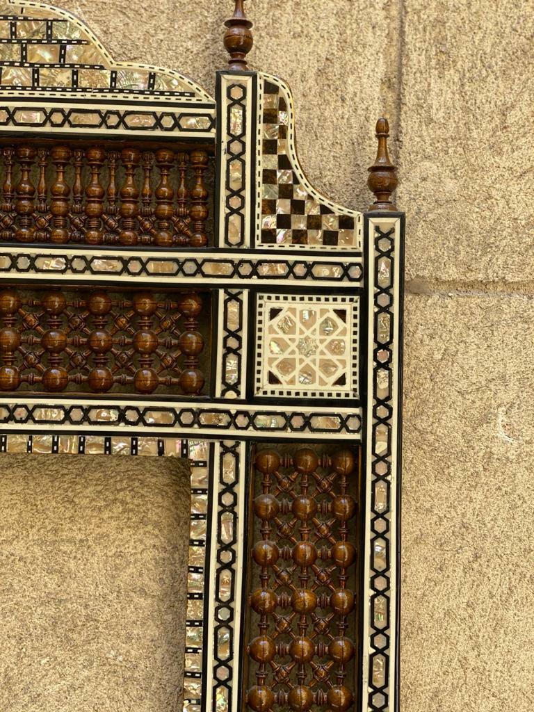 Handmade Mirror Wall Frames Decor, Art Decor Furniture, Wood Mirror Frame Inlaid