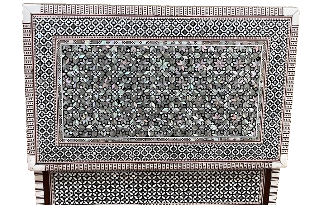 Handmade Wooden Jewelry Box Wood Trinket Storage Wood Box Mother of Pearl Inlay