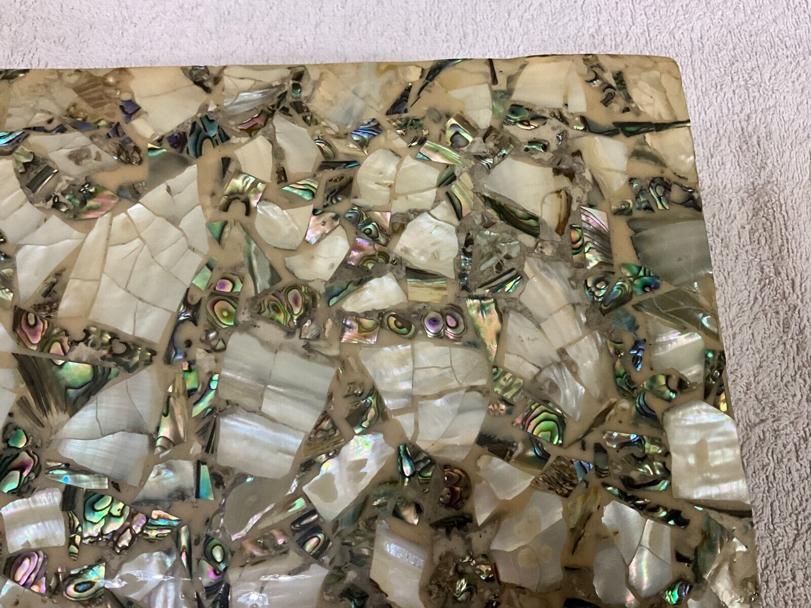 Handmade Wooden Jewelry Box Wood Trinket Storage Wood Box Mother of Pearl Inlay