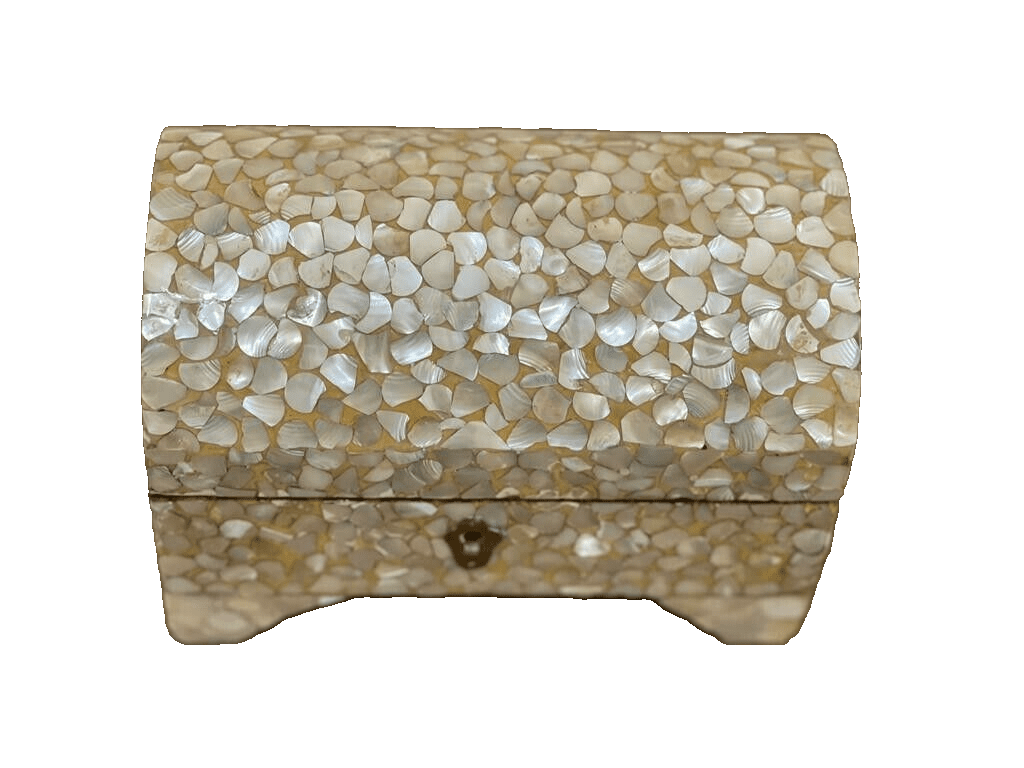 Handmade Wooden Jewelry Box Wood Trinket Storage Wood Box Mother of Pearl Inlay - Laila Hand Made Gifts