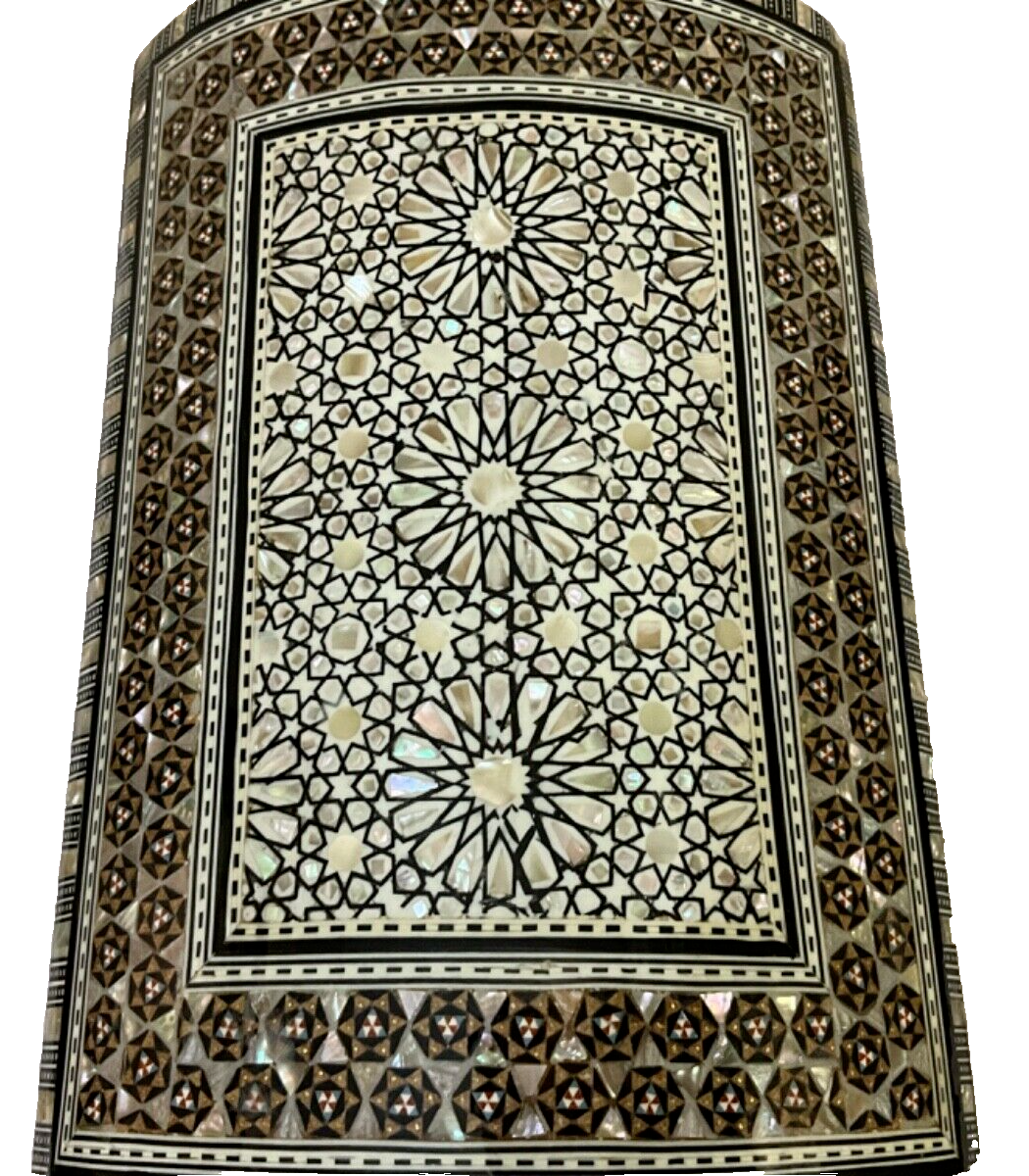 Handmade Wooden Jewelry Box Wood Trinket Storage Wood Box Mother of Pearl Inlay