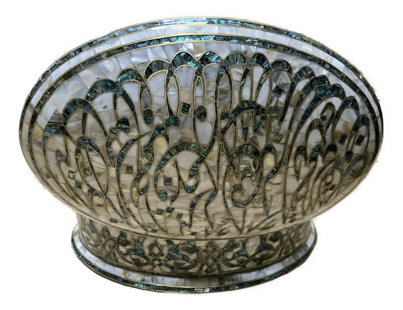 Handmade Wooden Jewelry Box Wood Trinket Storage Wood Box Mother of Pearl Inlay - Laila Hand Made Gifts