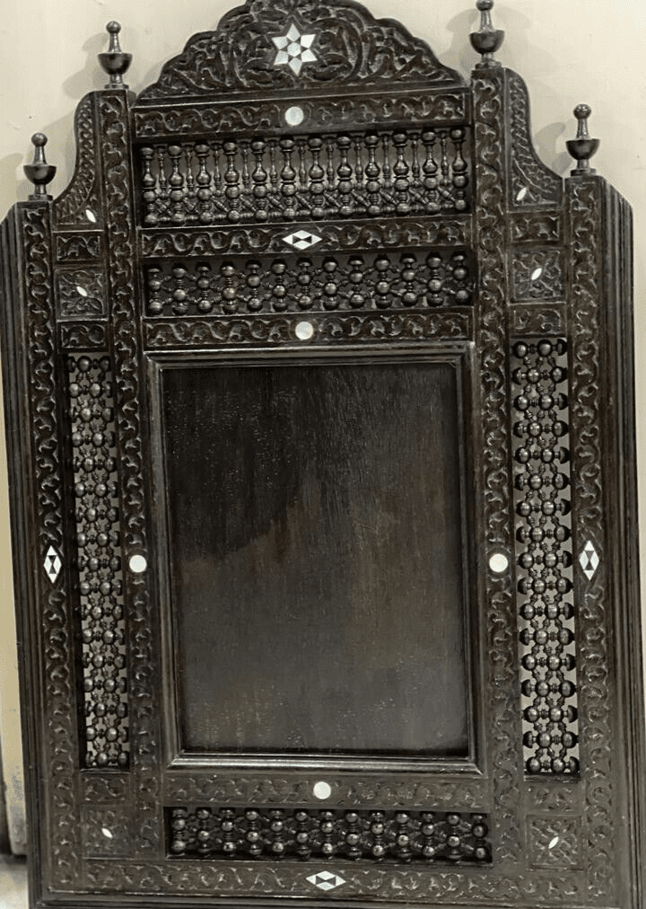 Handmade Mirror Wall Frames Decor, Art Decor Furniture, Wood Mirror Frame Inlaid - Laila Hand Made Gifts
