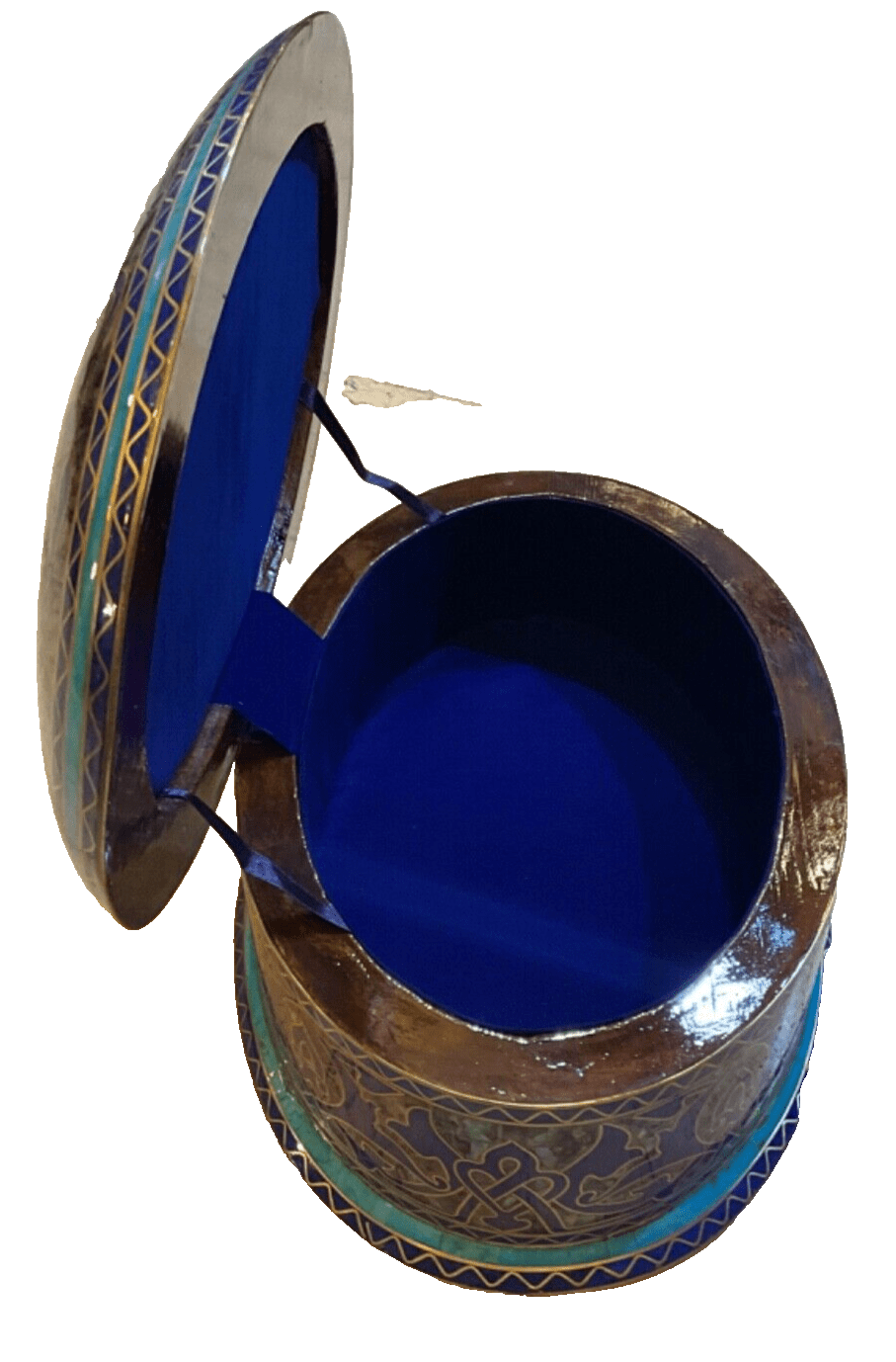 Handmade Wooden Jewelry Box Wood Trinket Storage Wood Box Mother of Pearl Inlay - Laila Hand Made Gifts