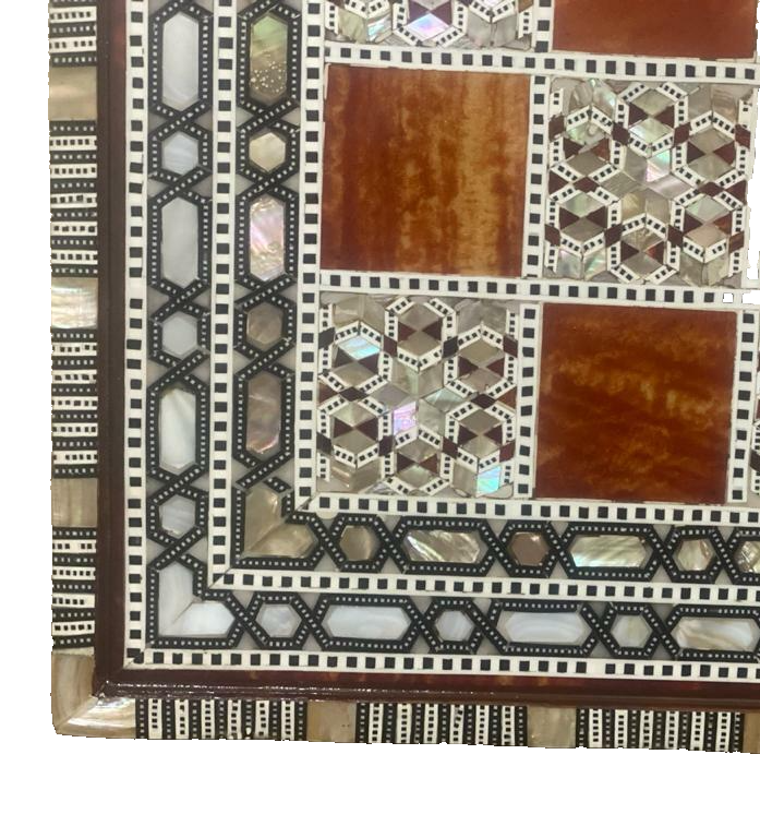 Handmade, Luxury, Wooden Chess Board, Wood Chess Board, Game Board, Inlaid Shell