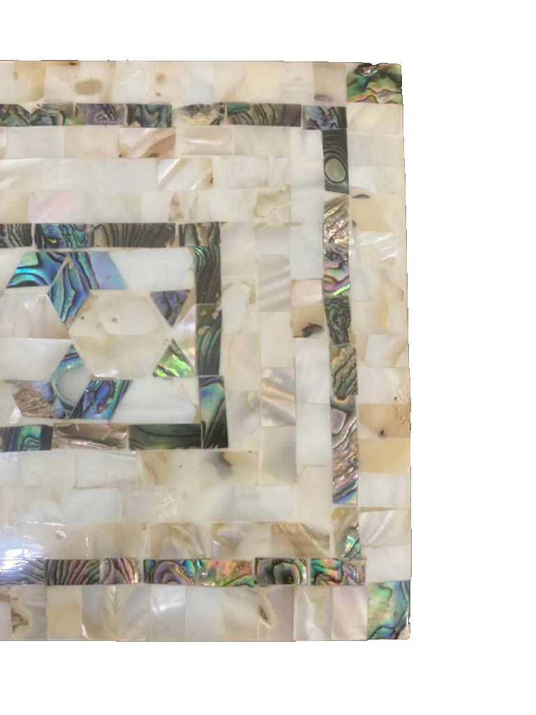 Handmade Wooden Jewelry Box Wood Trinket Storage Wood Box Mother of Pearl Inlay