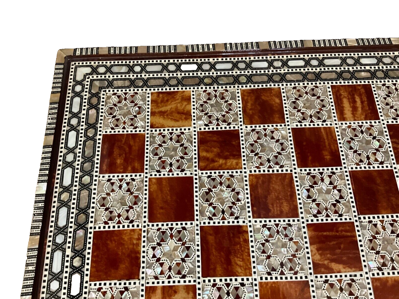 Handmade, Luxury, Wooden Chess Board, Wood Chess Board, Game Board, Inlaid Shell