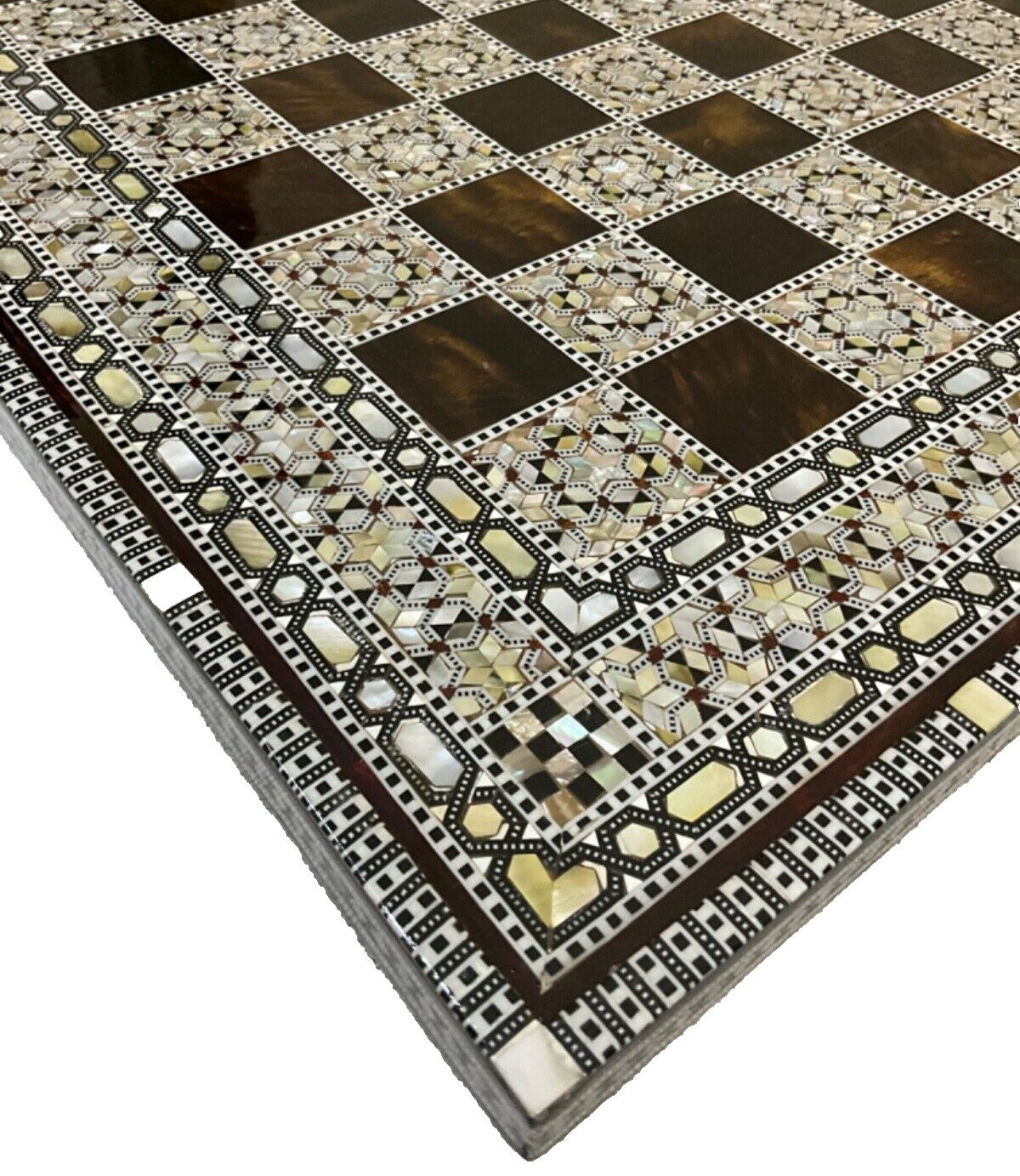 Handmade, Luxury, Wooden Chess Board, Wood Chess Board, Game Board, Inlaid Shell