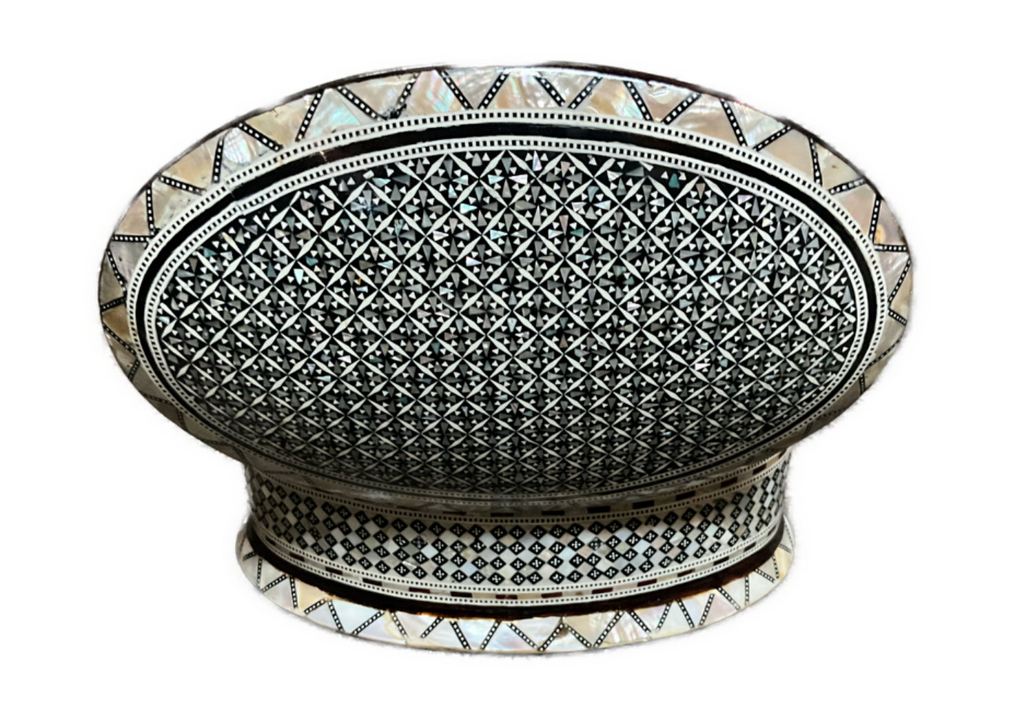 Handmade Wooden Jewelry Box Wood Trinket Storage Wood Box Mother of Pearl Inlay