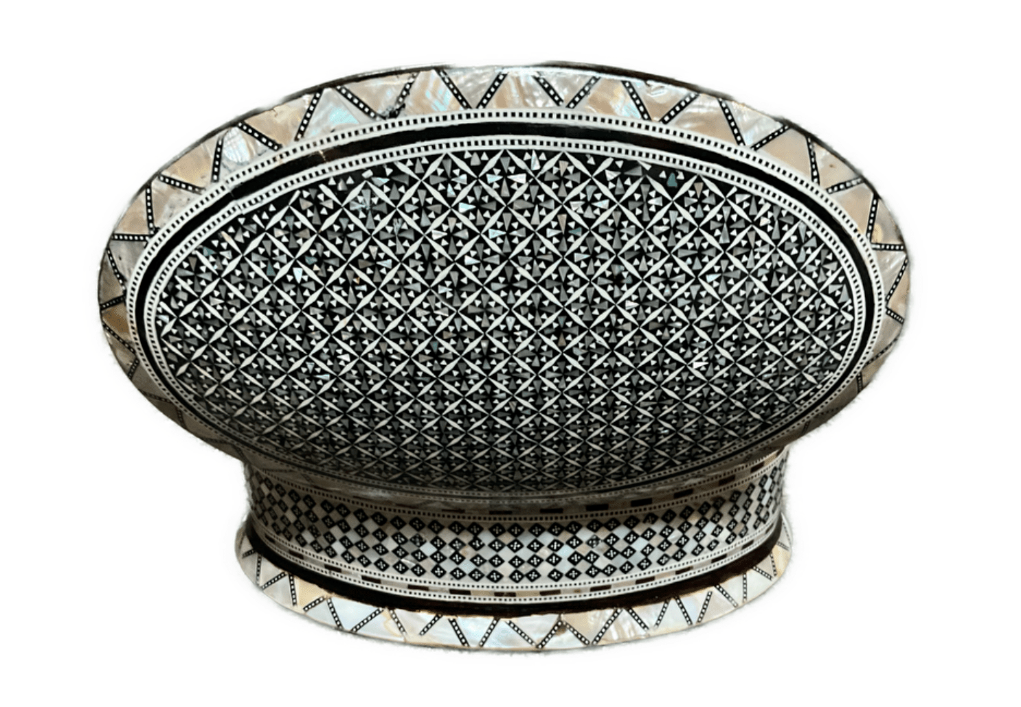 Handmade Wooden Jewelry Box Wood Trinket Storage Wood Box Mother of Pearl Inlay - Laila Hand Made Gifts