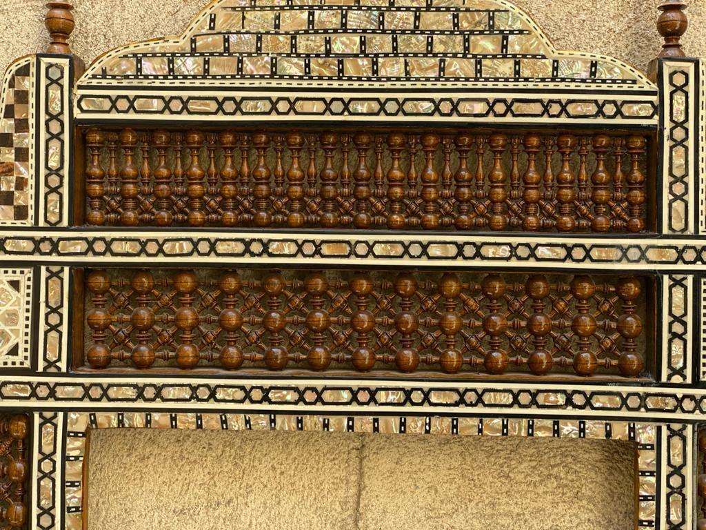 Handmade Mirror Wall Frames Decor, Art Decor Furniture, Wood Mirror Frame Inlaid