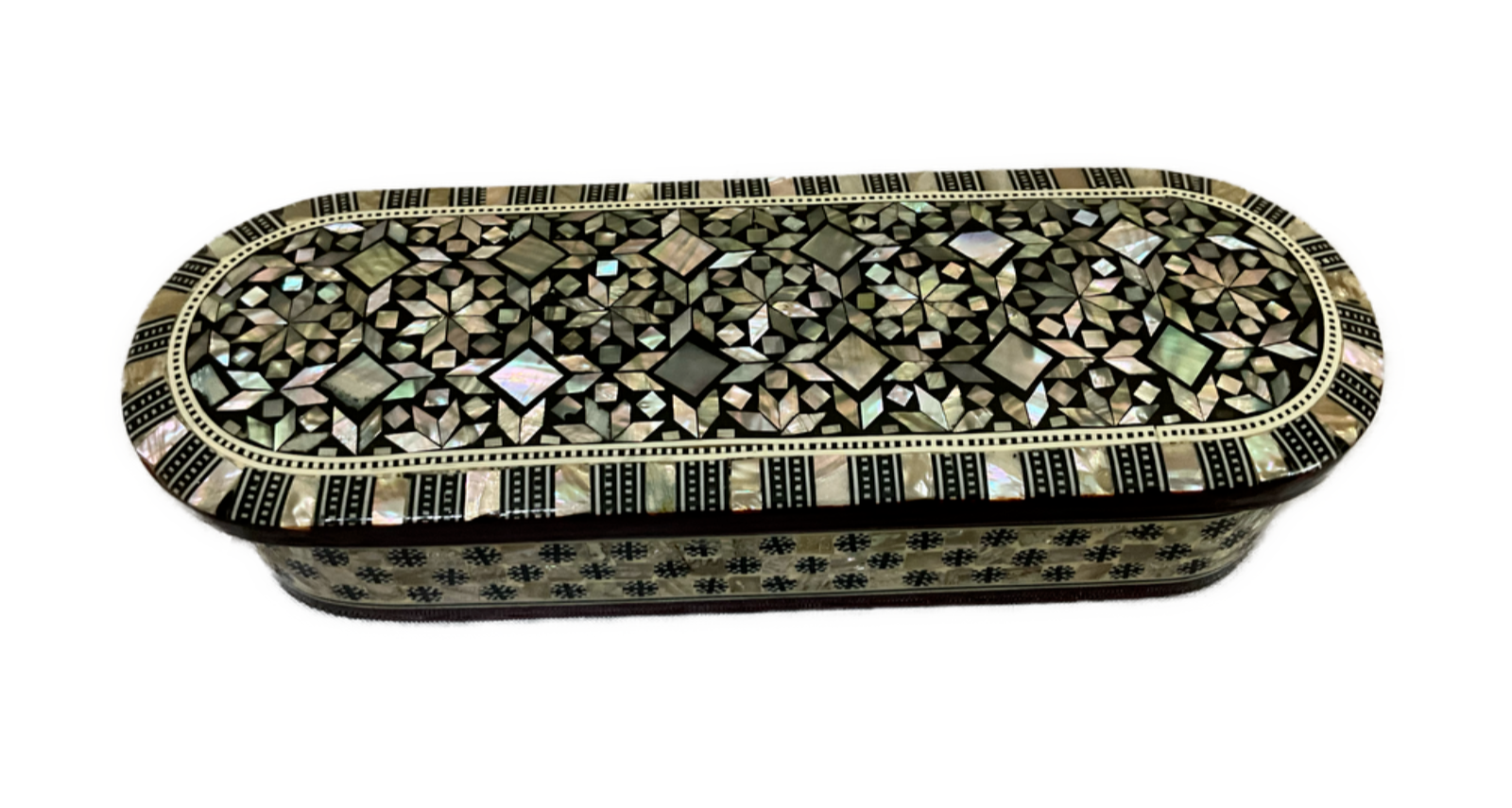 Handmade Wooden Jewelry Box Wood Trinket Storage Wood Box Mother of Pearl Inlay