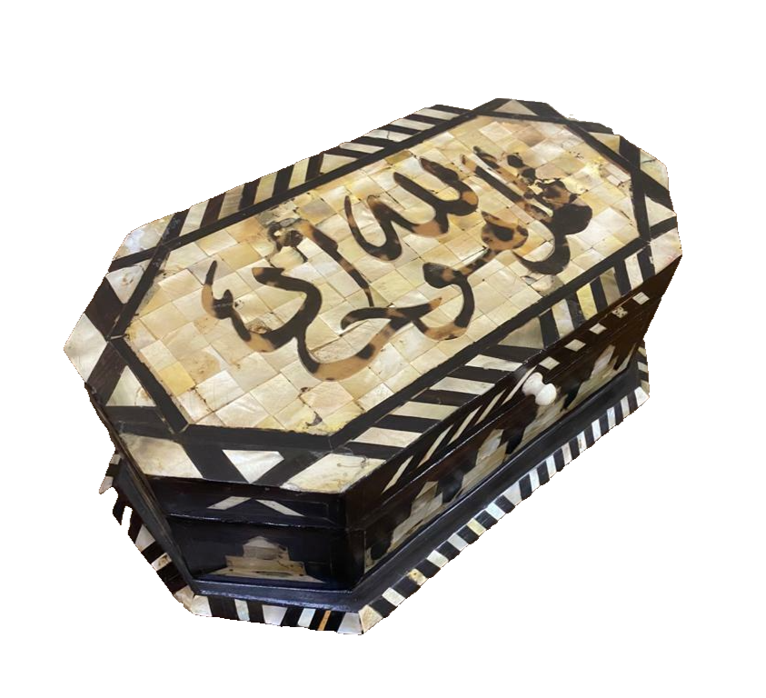 Handmade Wooden Jewelry Box Wood Trinket Storage Wood Box Mother of Pearl Inlay