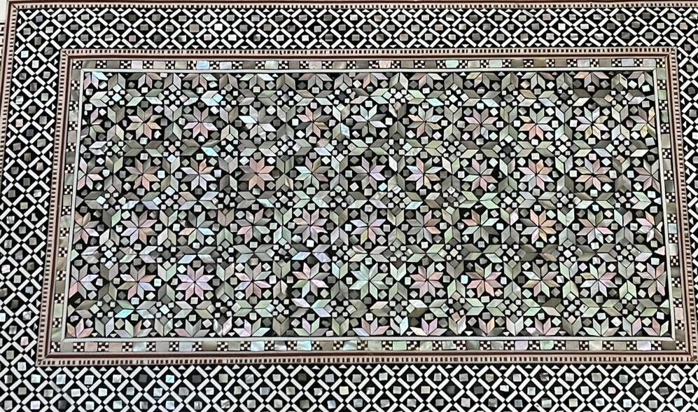 Handmade Wooden Jewelry Box Wood Trinket Storage Wood Box Mother of Pearl Inlay