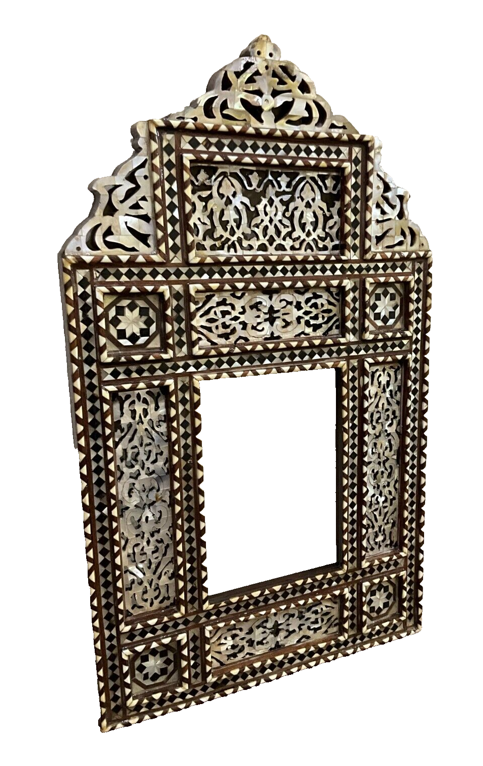 Handmade Mirror Wall Frames Decor, Art Decor Furniture, Wood Mirror Frame Inlaid