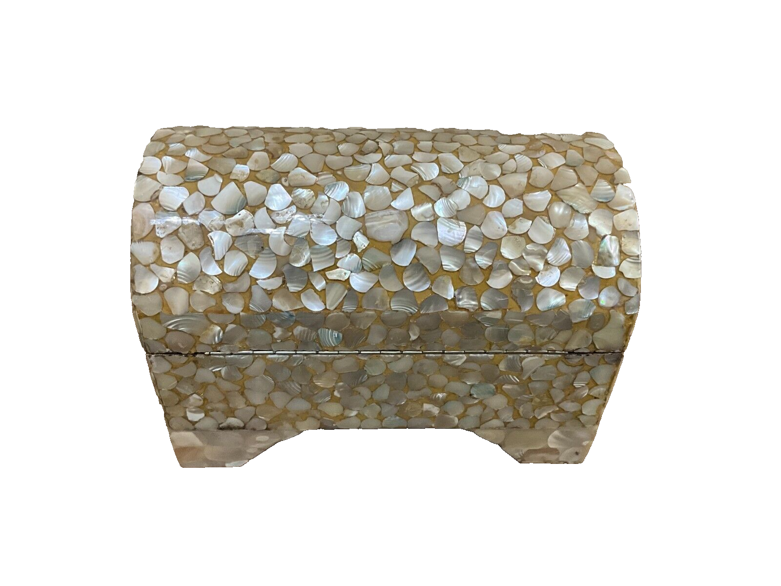 Handmade Wooden Jewelry Box Wood Trinket Storage Wood Box Mother of Pearl Inlay