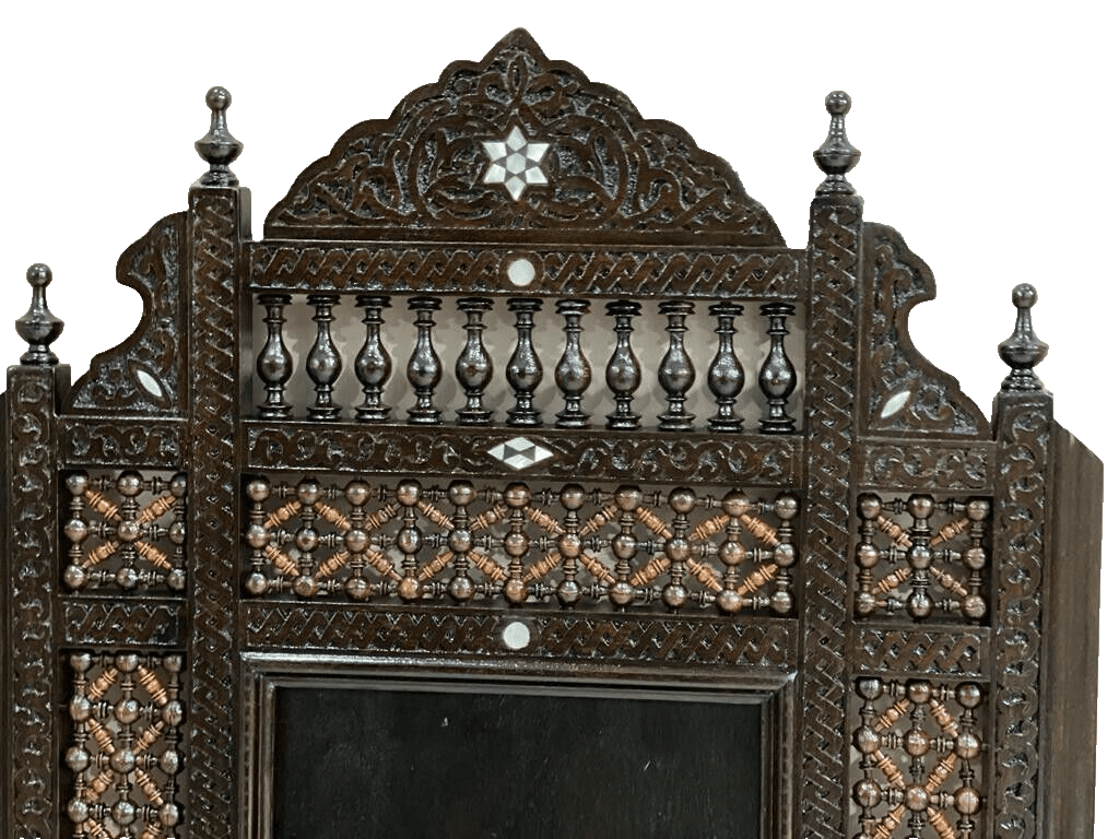 Handmade Mirror Wall Frames Decor, Art Decor Furniture, Wood Mirror Frame Inlaid - Laila Hand Made Gifts