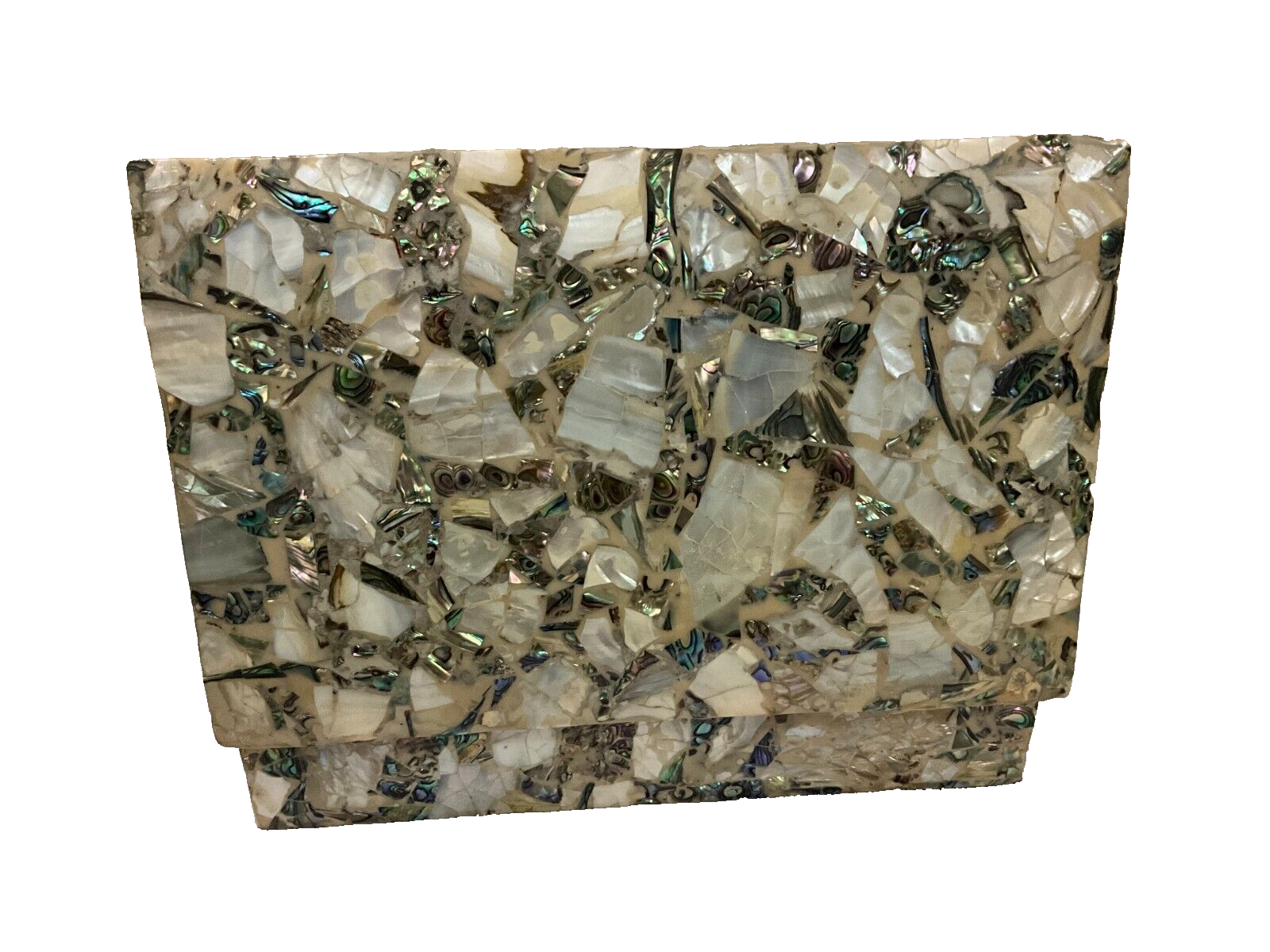 Handmade Wooden Jewelry Box Wood Trinket Storage Wood Box Mother of Pearl Inlay