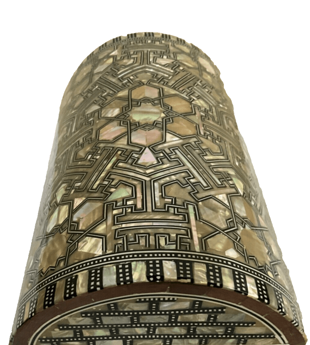 Handmade Wooden Jewelry Box Wood Trinket Storage Wood Box Mother of Pearl Inlay - Laila Hand Made Gifts