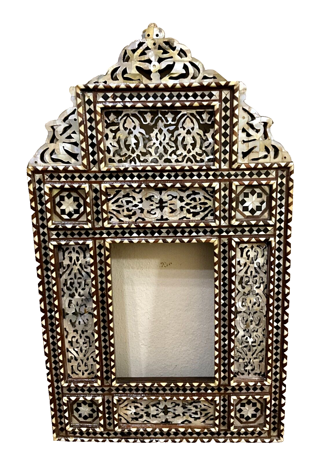Handmade Mirror Wall Frames Decor, Art Decor Furniture, Wood Mirror Frame Inlaid