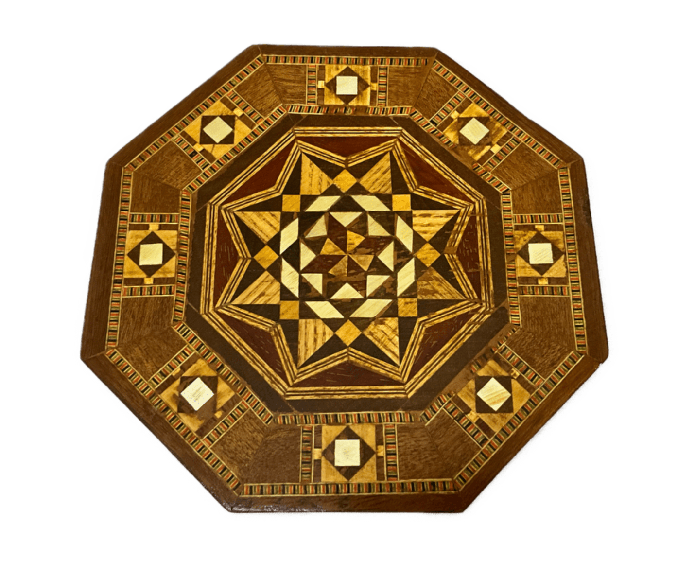 Handmade Wooden Jewelry Box Wood Trinket Storage Wood Box Marquetry Mosaic Inlay - Laila Hand Made Gifts