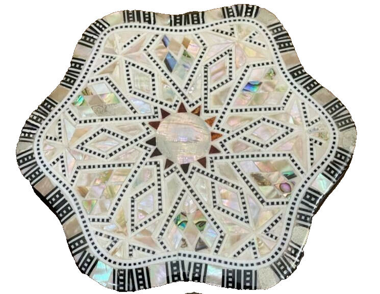 Handmade Wooden Jewelry Box Wood Trinket Storage Wood Box Mother of Pearl Inlay