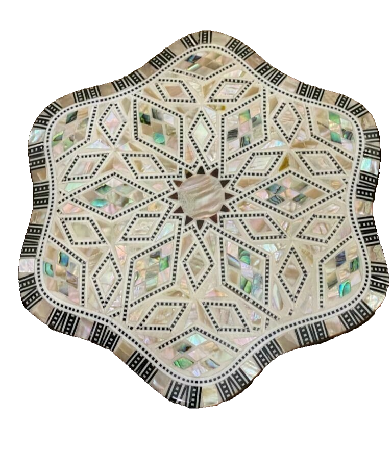 Handmade Wooden Jewelry Box Wood Trinket Storage Wood Box Mother of Pearl Inlay