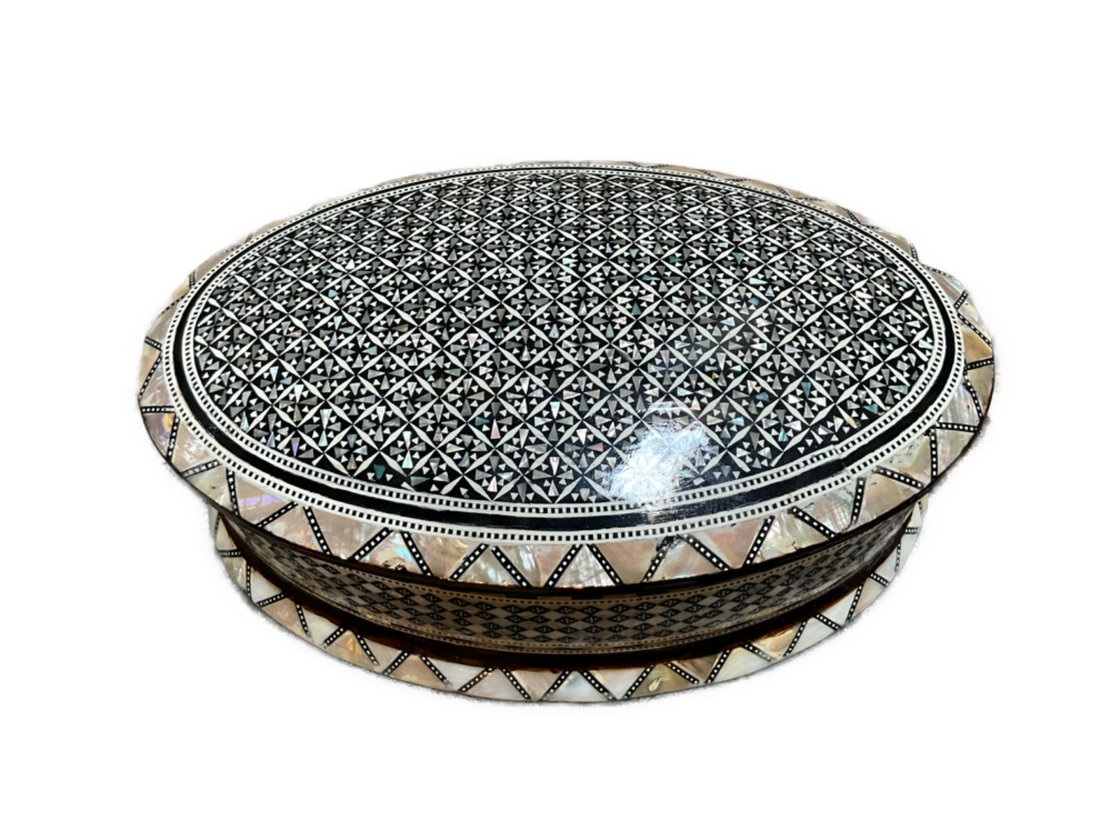 Handmade Wooden Jewelry Box Wood Trinket Storage Wood Box Mother of Pearl Inlay