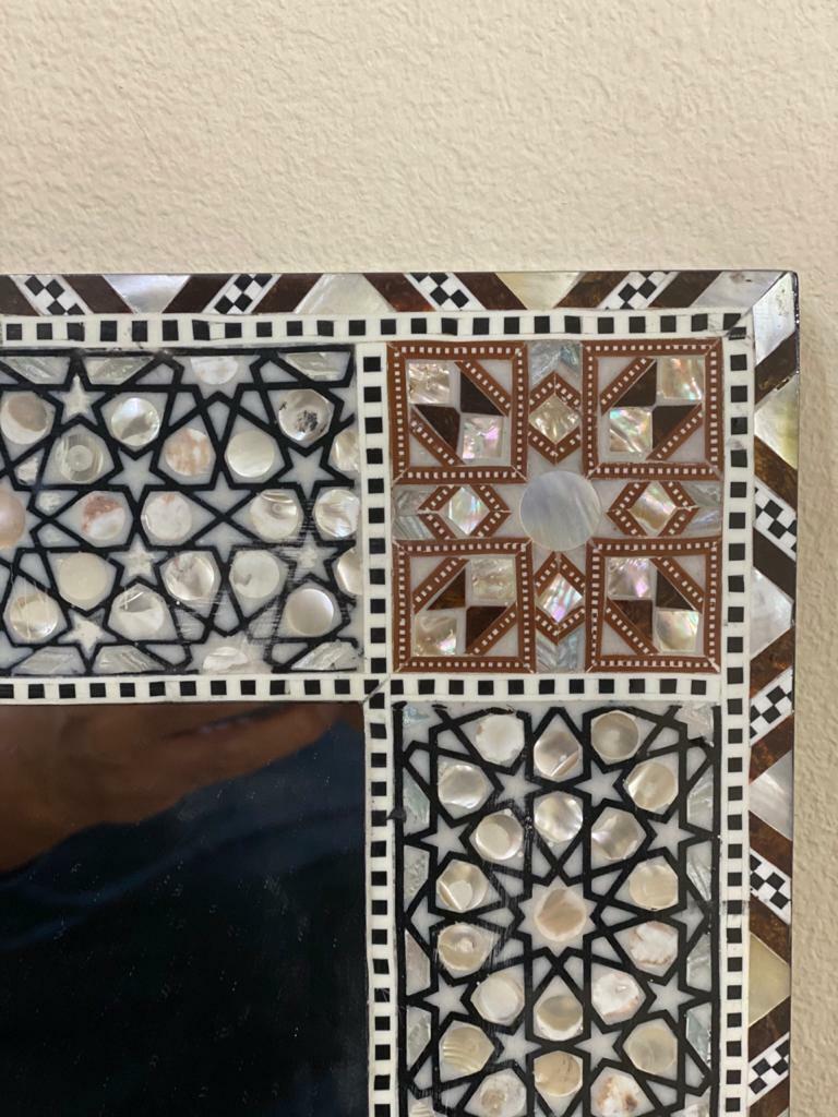 Handmade Mirror Wall Frames Decor, Art Decor Furniture, Wood Mirror Frame Inlaid