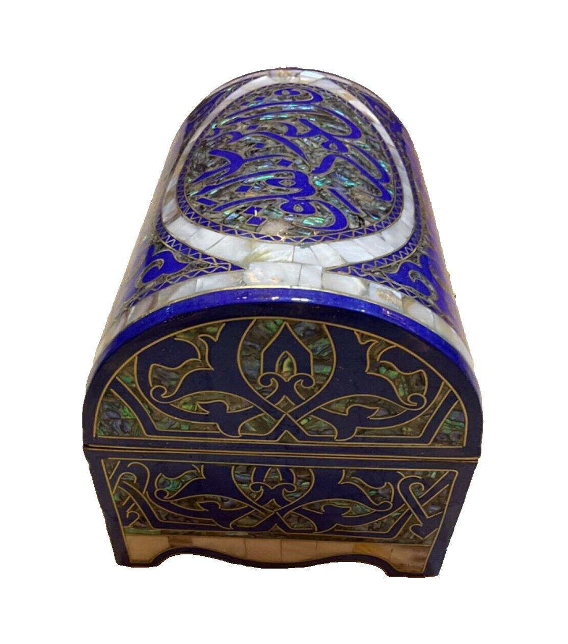 Handmade Wooden Jewelry Box Wood Trinket Storage Wood Box Mother of Pearl Inlay